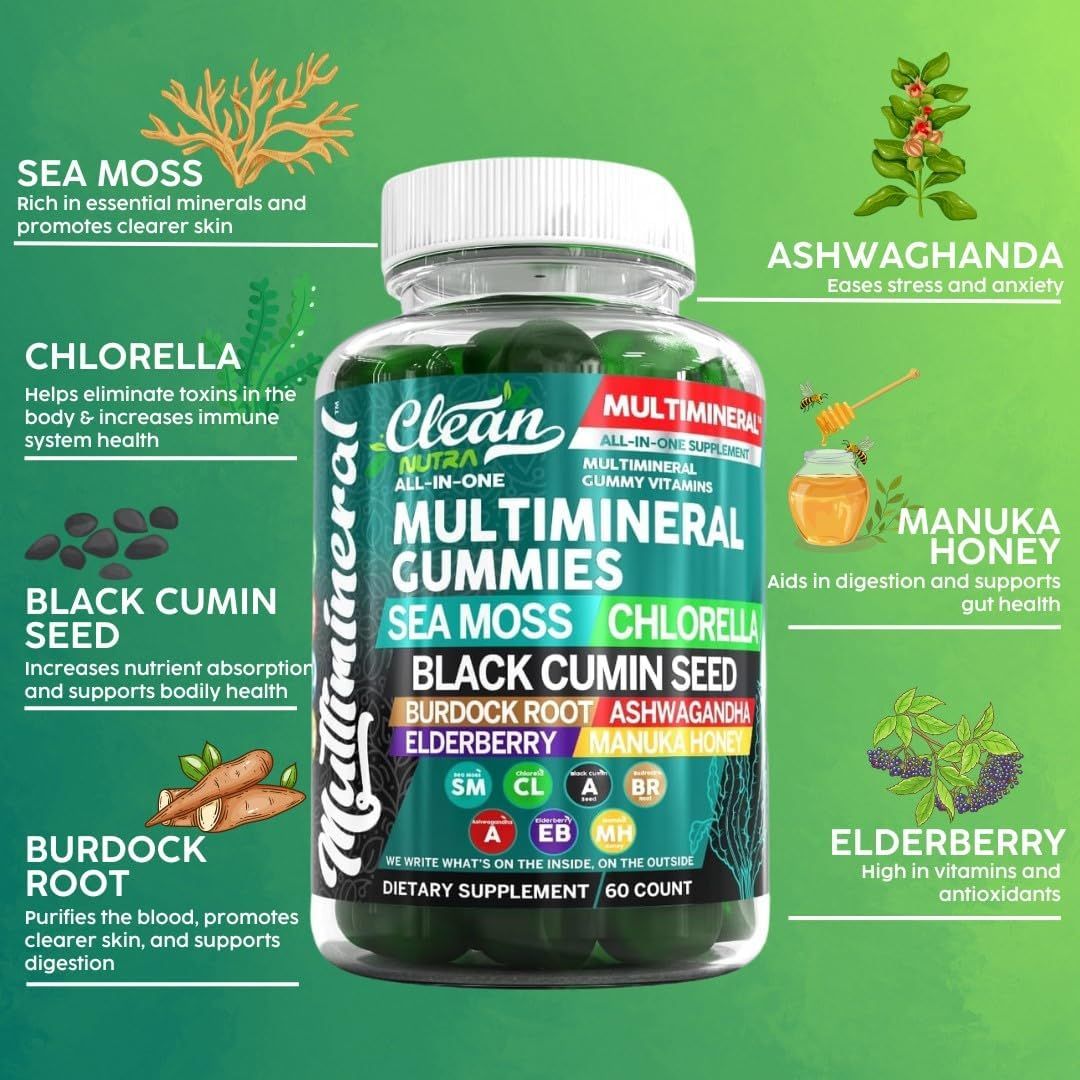 Multimineral Sea Moss Gummies