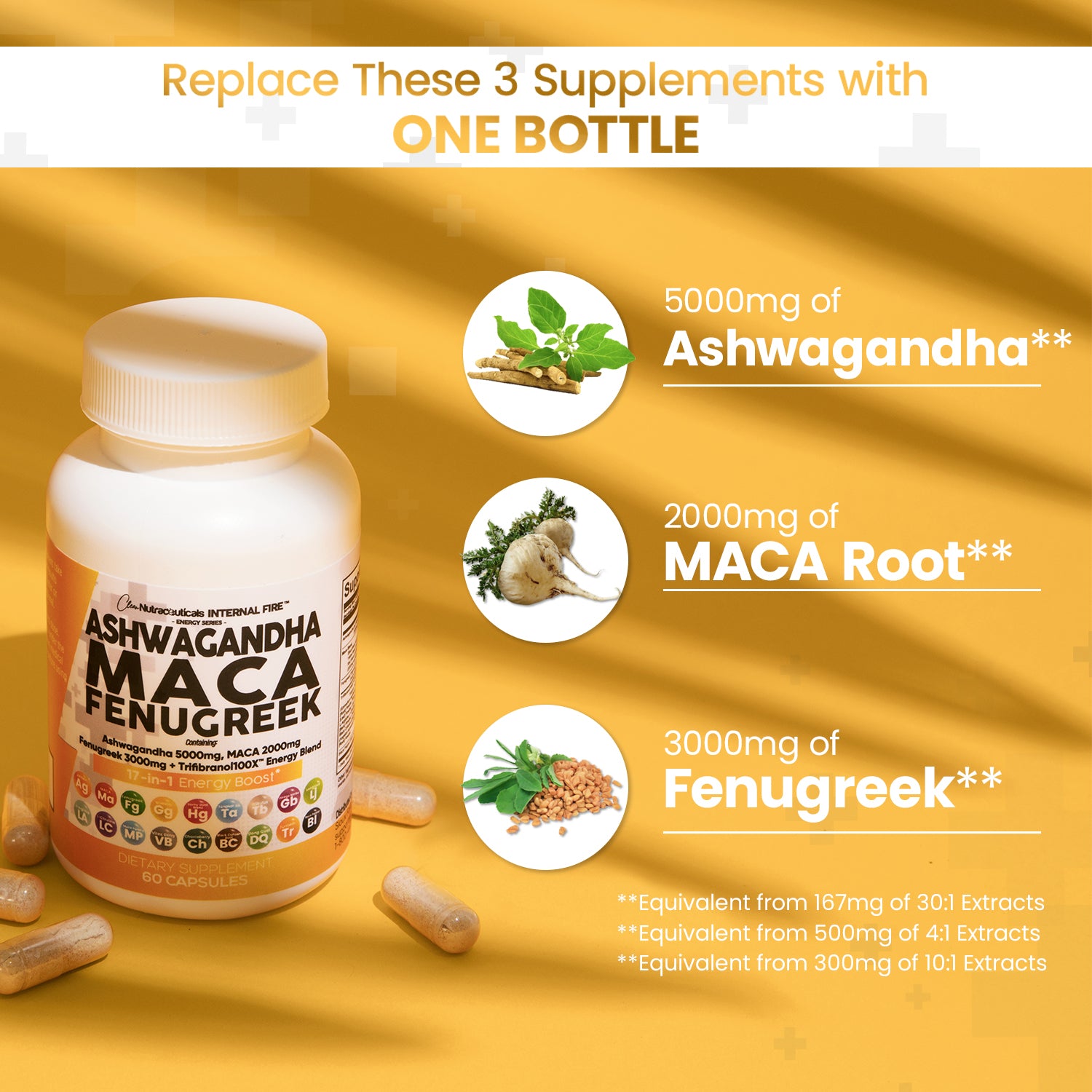 Internal Fire™ Ashwa Maca Supplement
