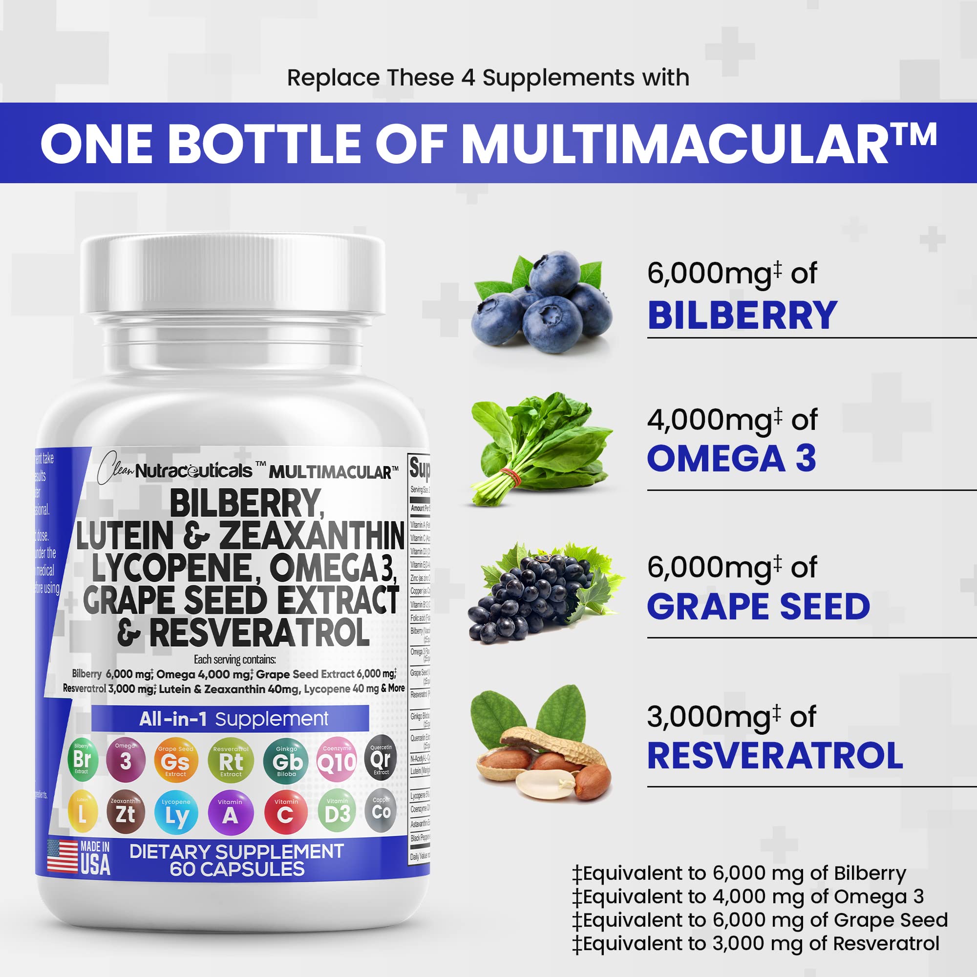 MultMacular Clean Nutraceuticals