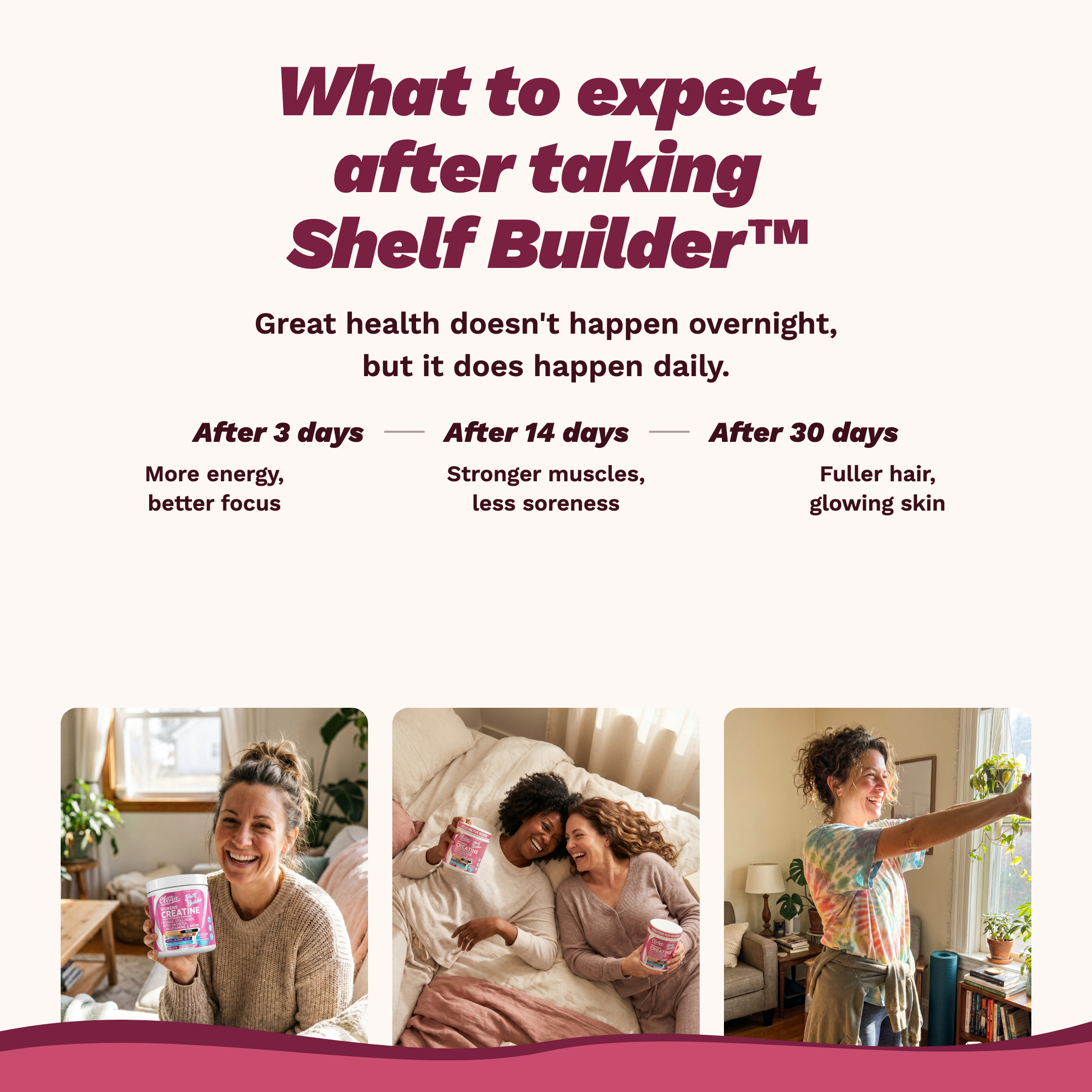 What to Expect After Taking Shelf Builder